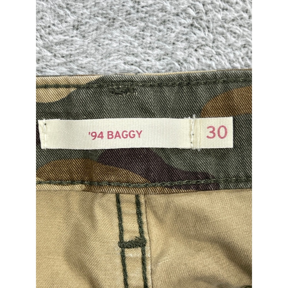 Levi's Cargo Pants Men 30 Camo '94 Baggy Straight Leg Camouflage - Picture 6 of 13